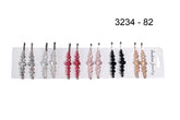 Impression Hair Clips Wenida 24 Pieces Fashion Crystal Metal Hair Pins Barrettes Bobby Pins Decorative Hair Styling for Women Girls, pack of 24 pcs)